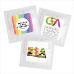 JST55000 Condom with Full Color Custom Imprint